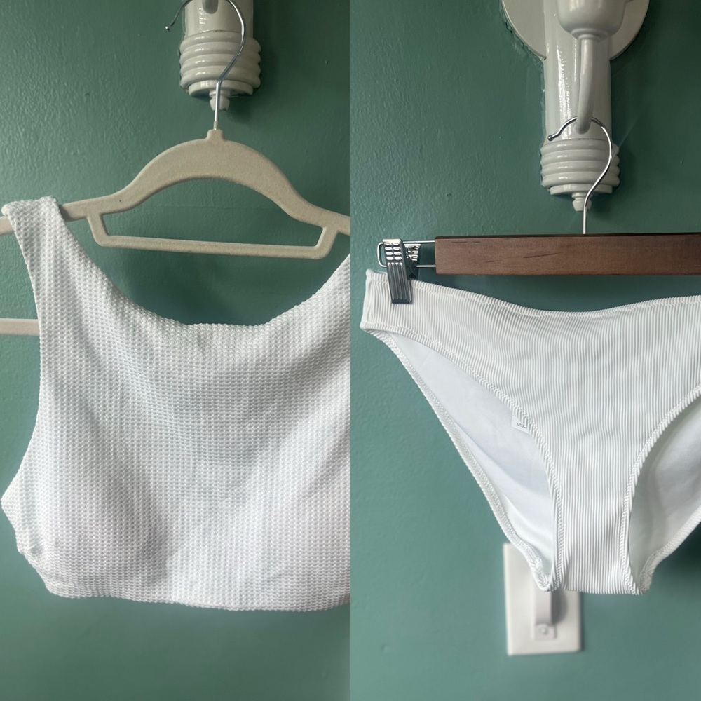 NWT Aerie White Bikini